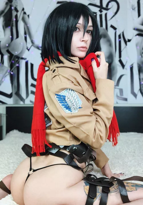 Mikasa from Attack on Titans by Purple Bitch 