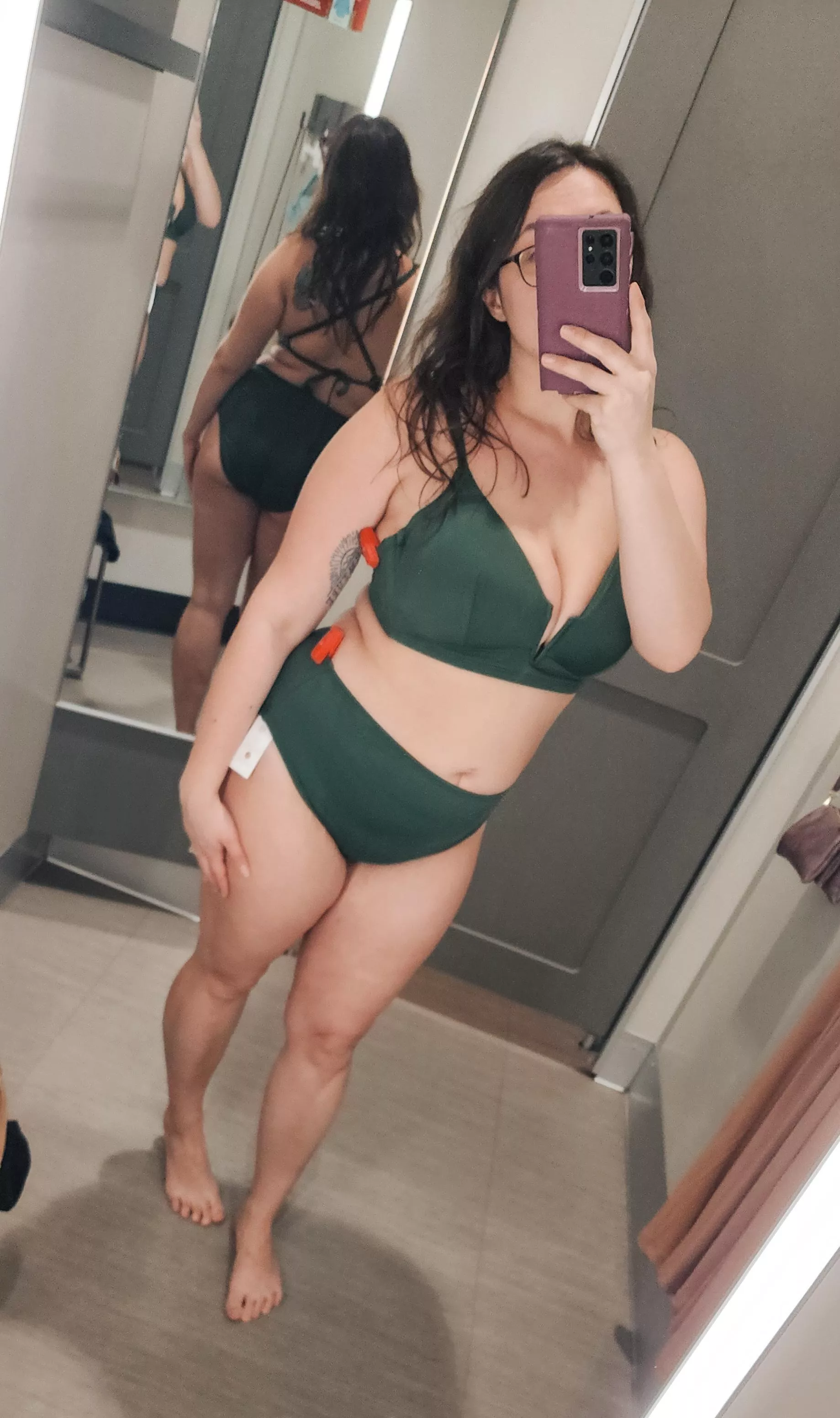 New bathing suit for mommy 