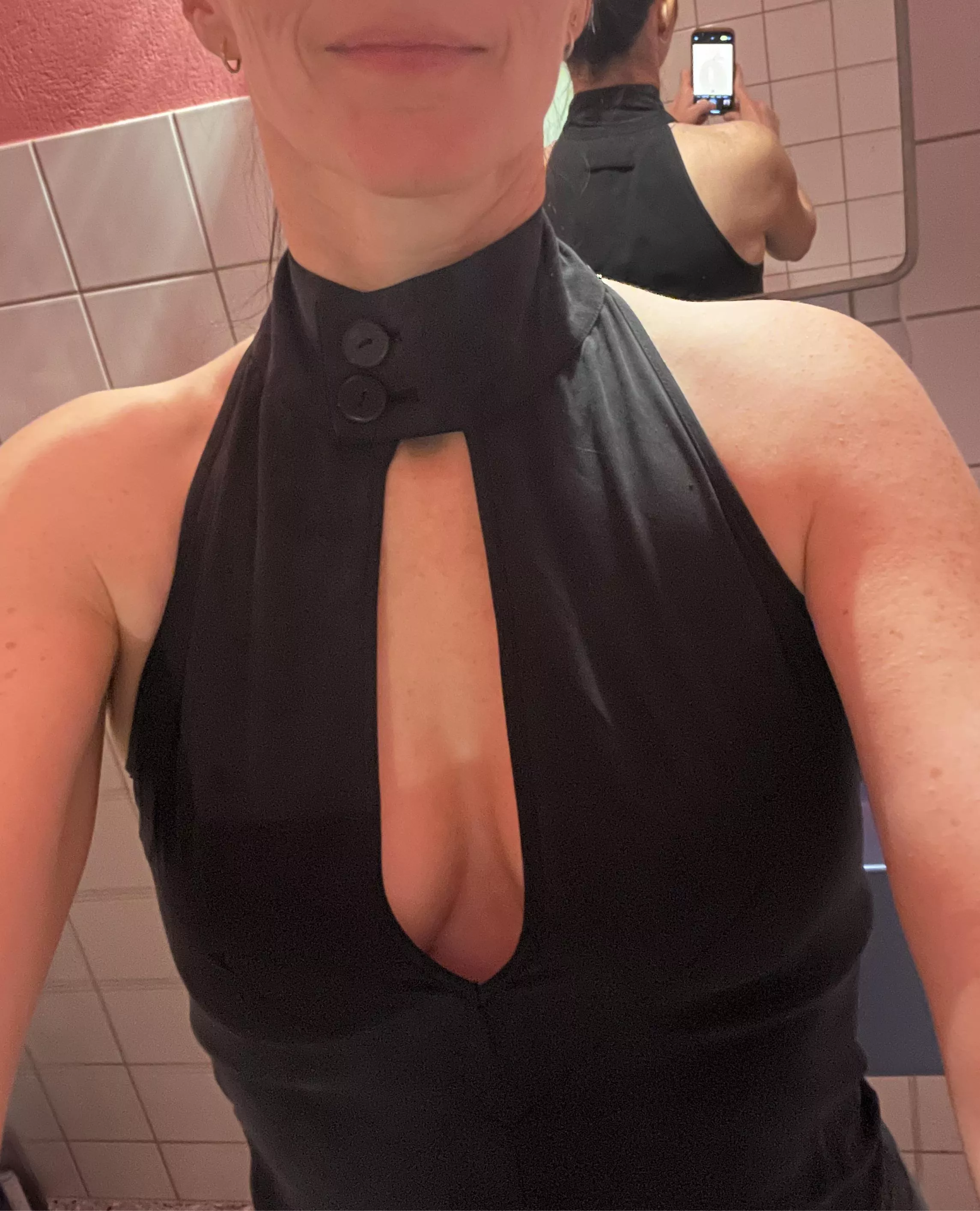 New dress. Do you like it or would you rather take it off me?