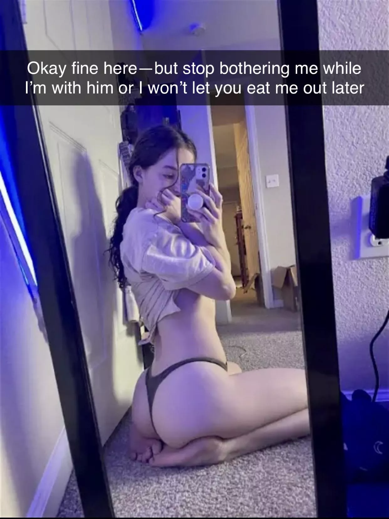 Okay sorry babe 😖