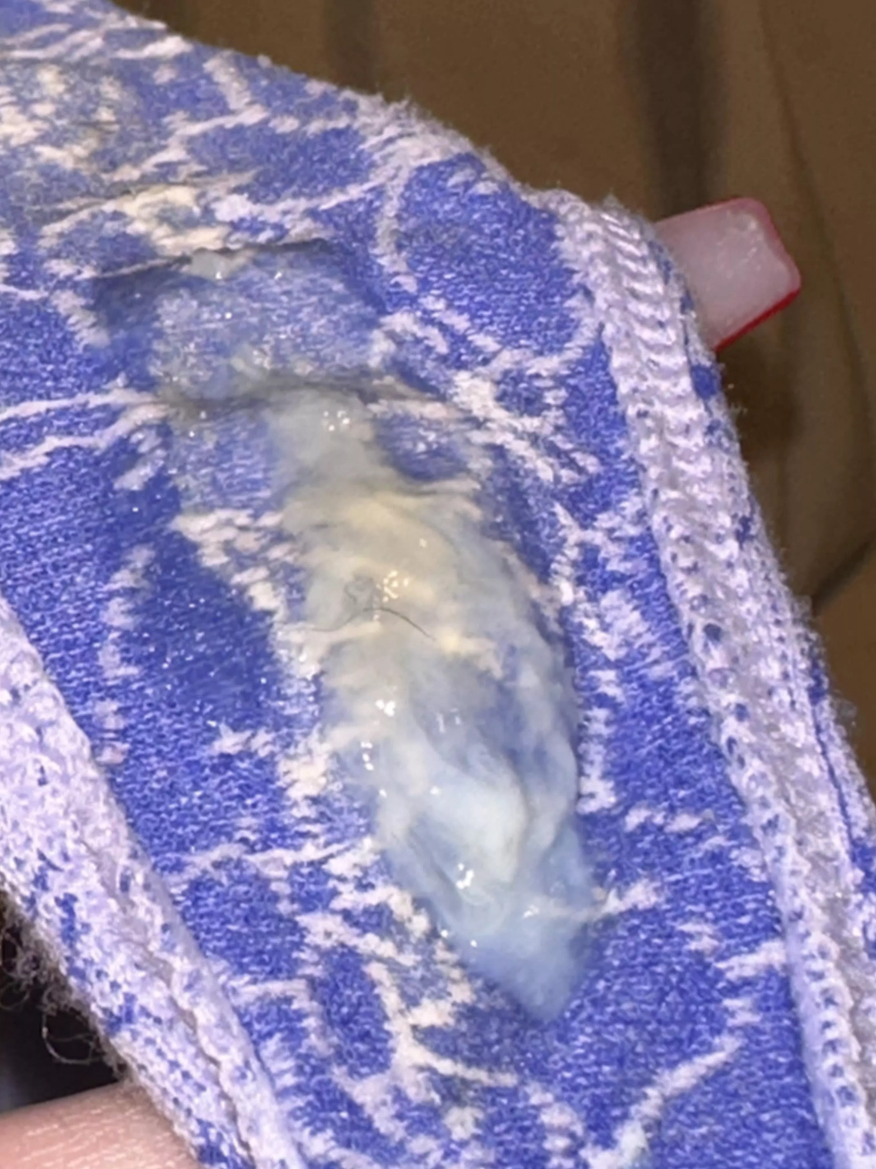 Ovulation has me soaking 💦