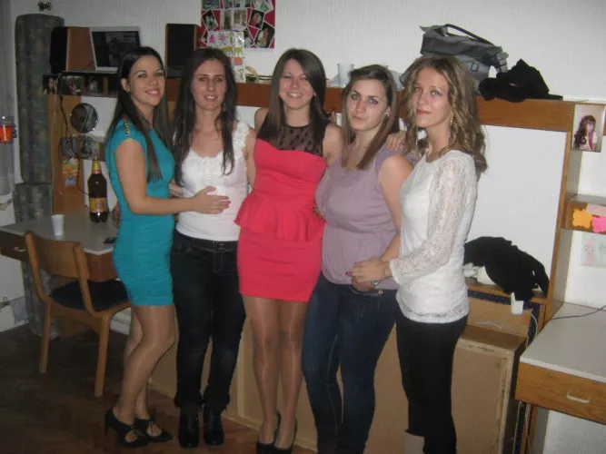 Rank a colorful group of girls