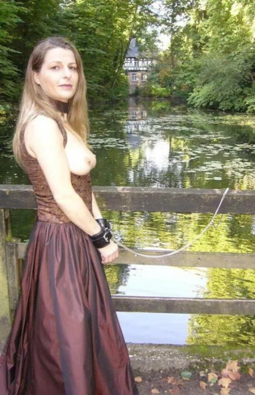 sight seeing with his pet