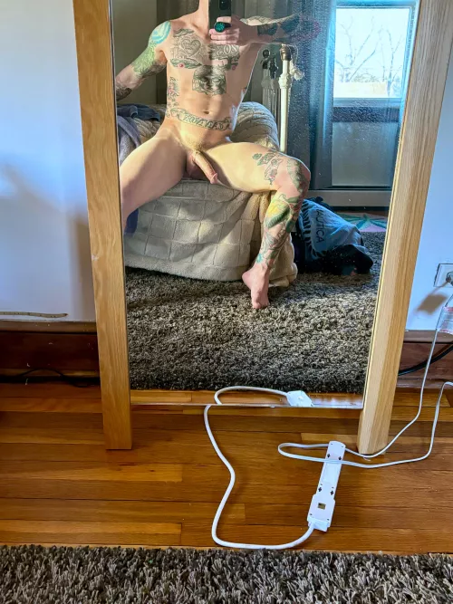 Tattoos looking good in that golden hour light