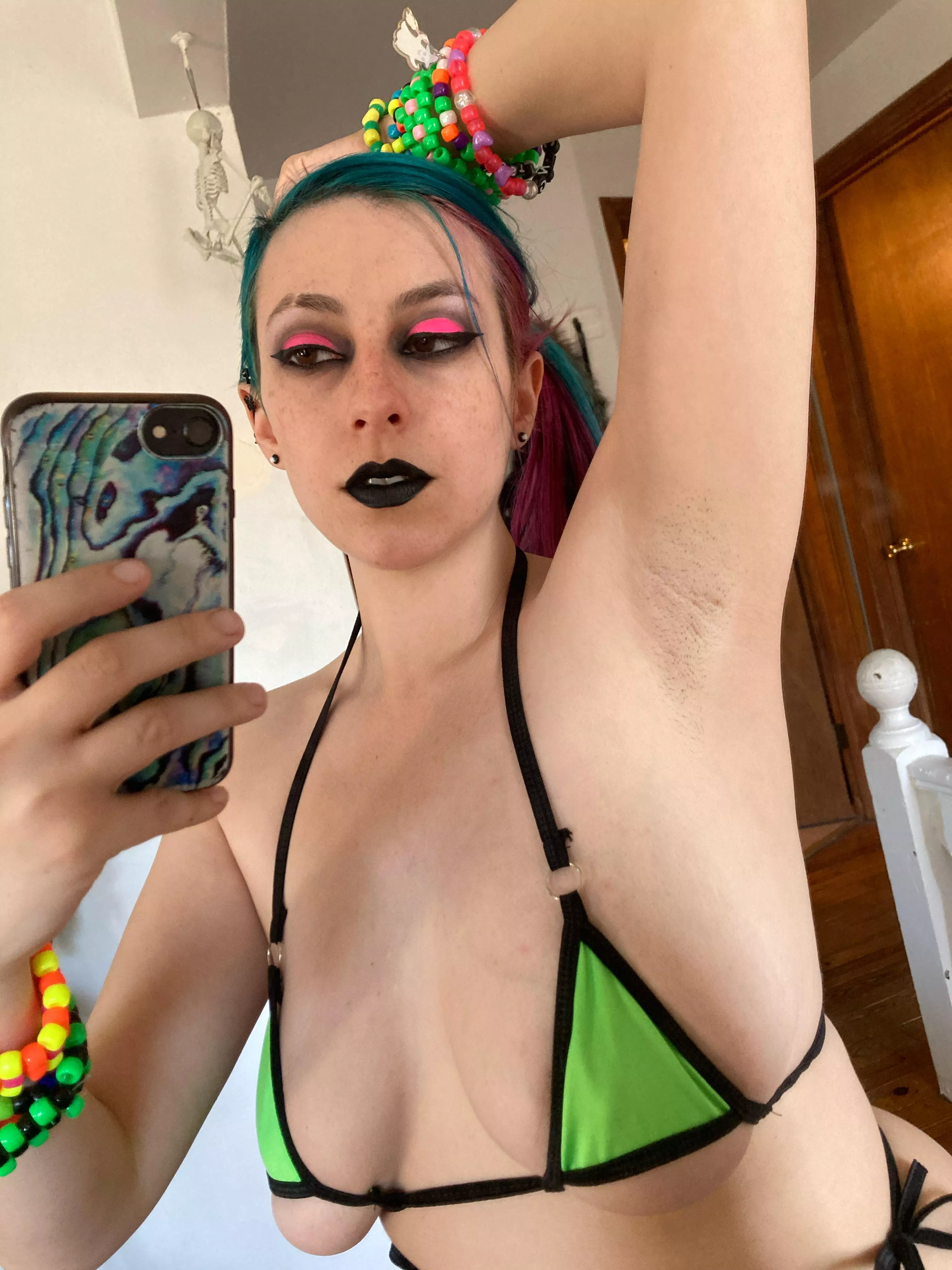 The beginning of some stubble