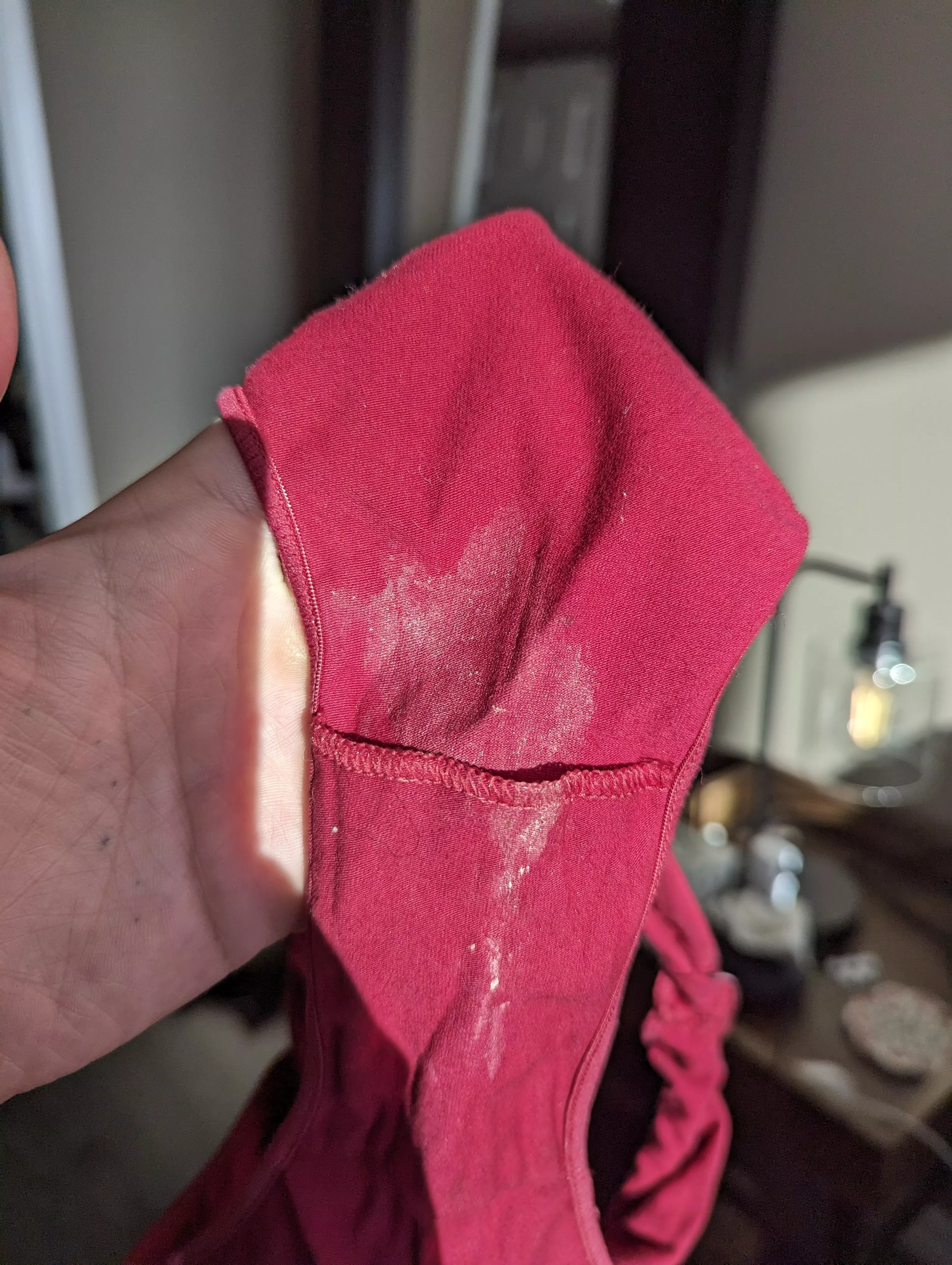 The kind of gal who glistens 