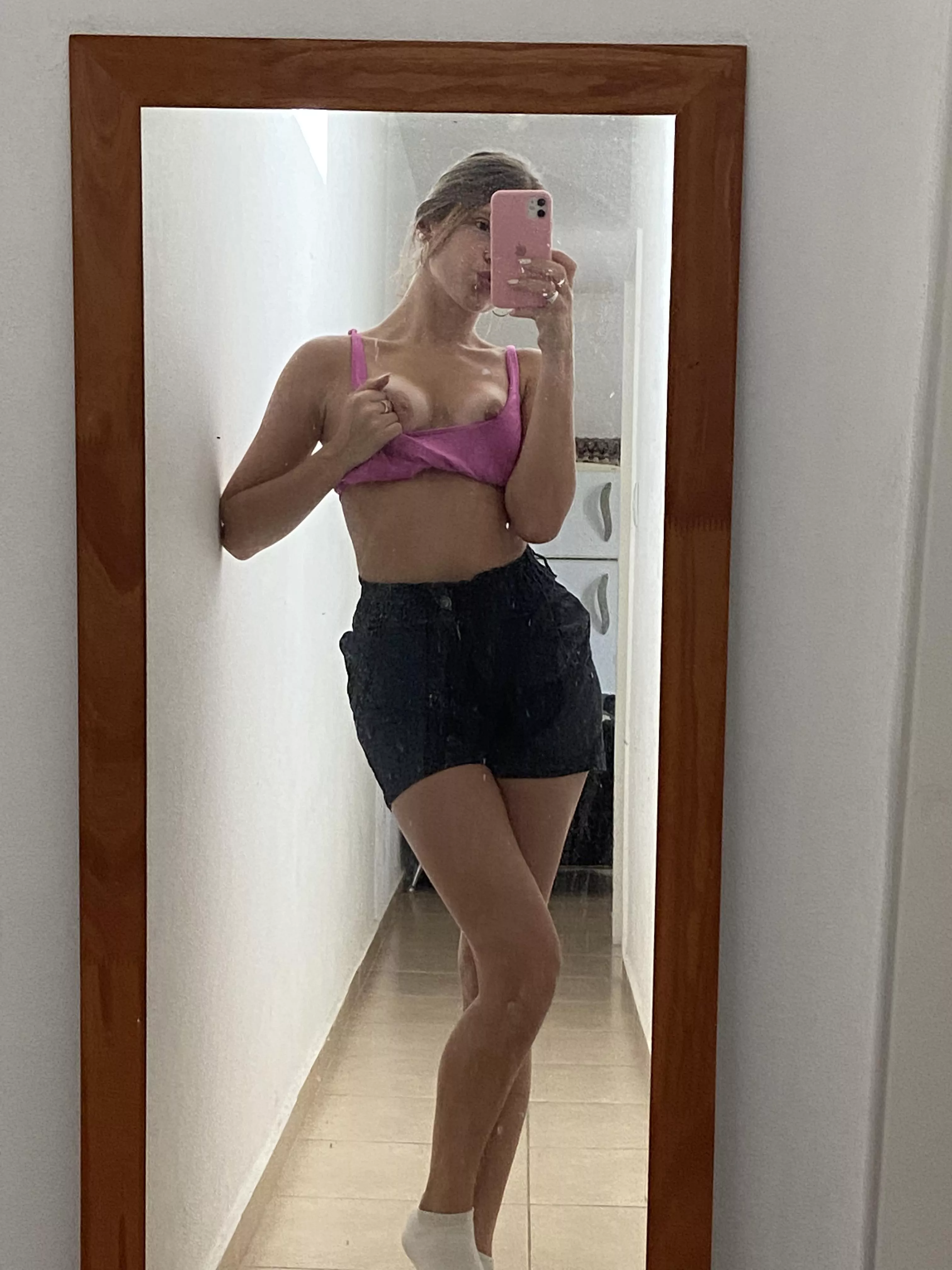 The pleasure of knowing my stepfather spies on me in the shower.