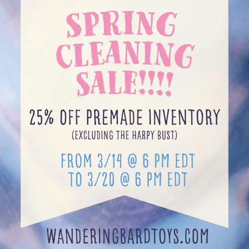 Wandering Bard Announcement time!!!