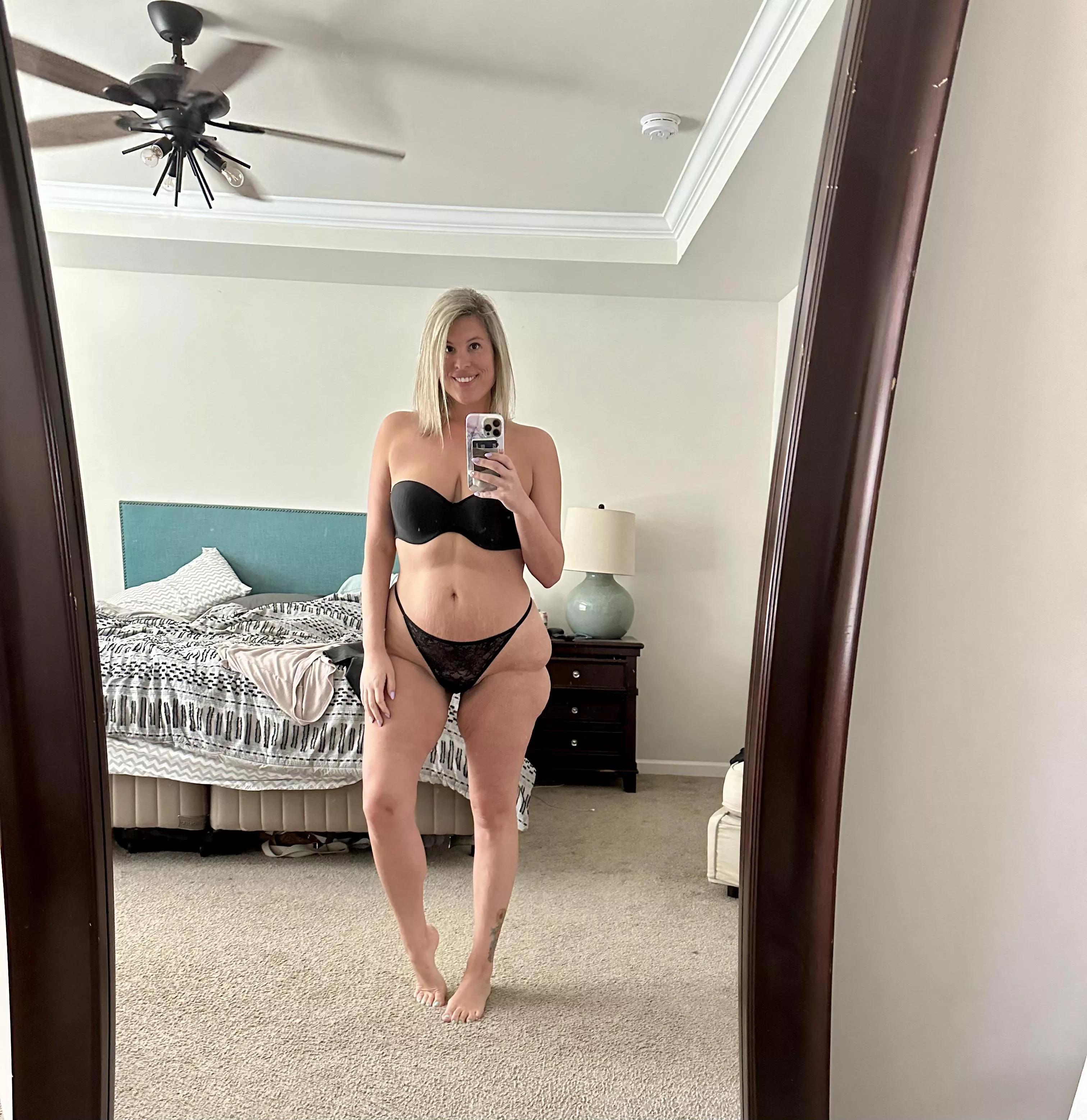 When your kid’s hockey coach starts following you, remind him of what’s underneath all of those layers… 