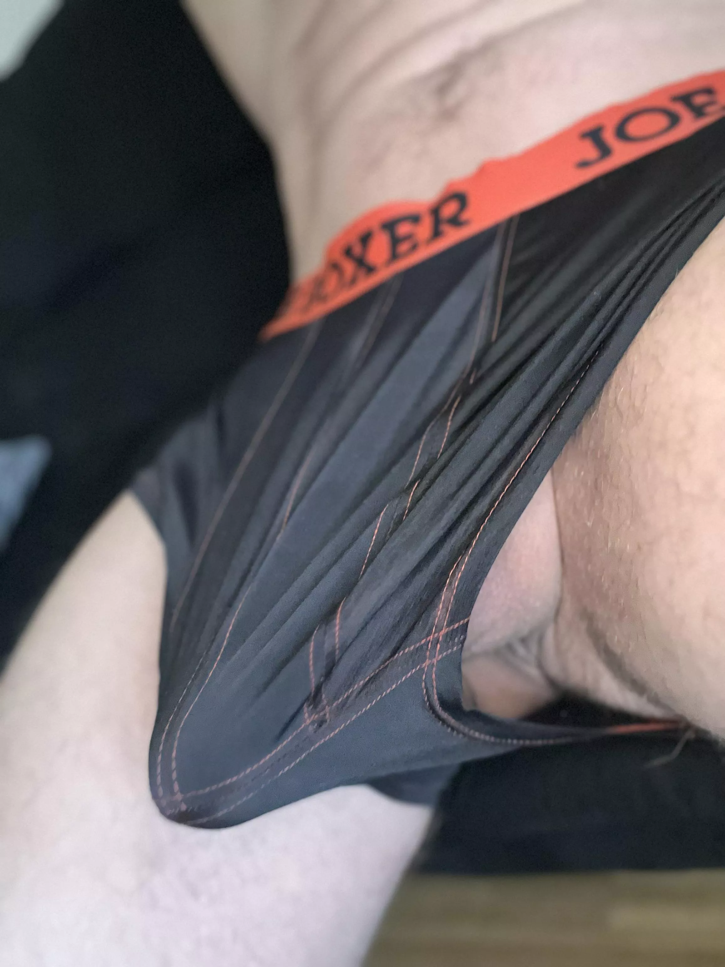 You can pull them to the side and let it out if you want!!