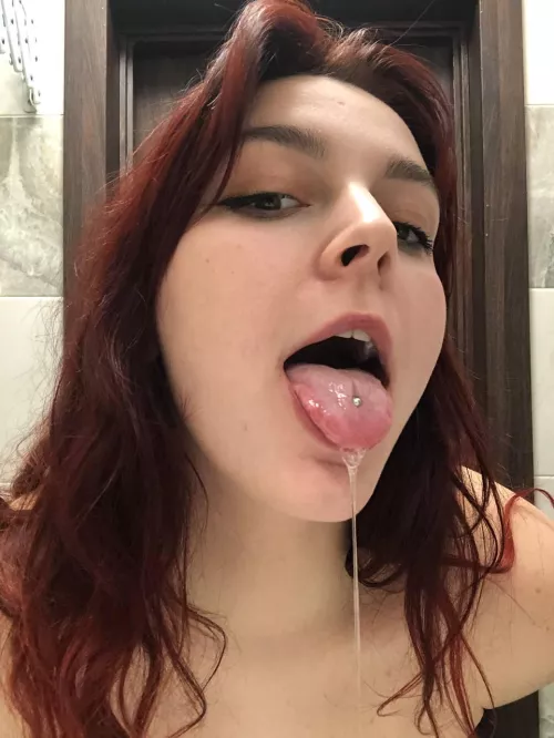 You’ll open your mouth like a good boy and catch all of my drool