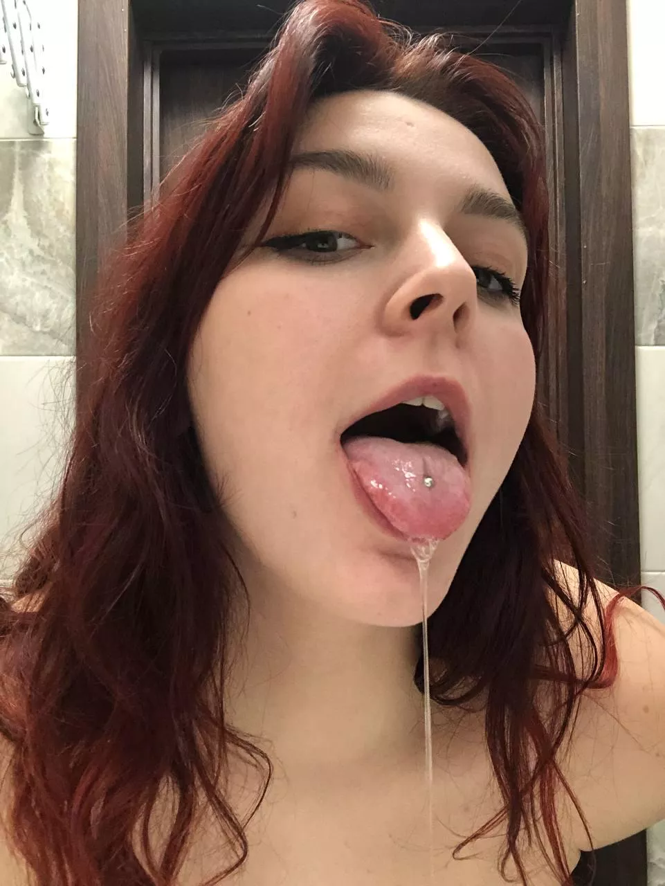 You’ll open your mouth like a good boy and catch all of my drool