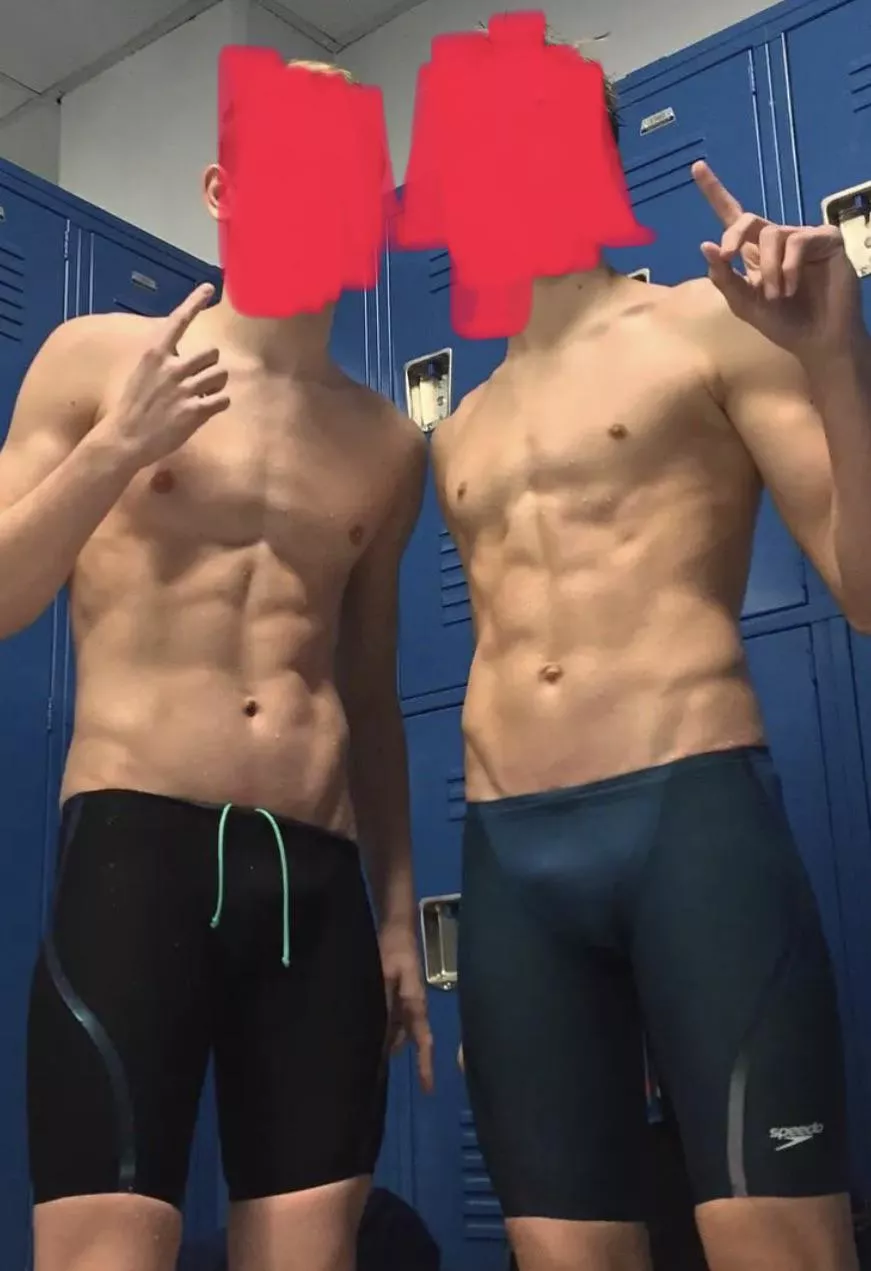 19 straight swim buds for chill bromance + show off 🫵👀 add gymjosh1919