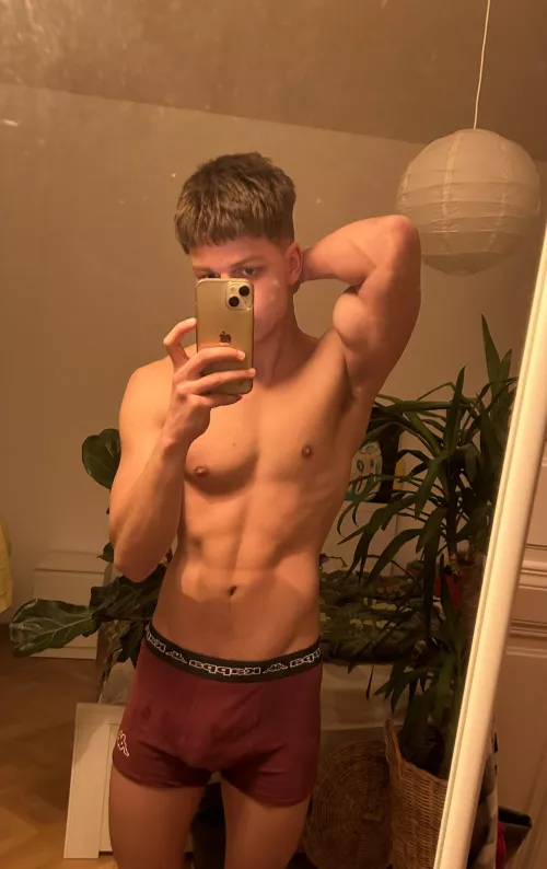 (19)Would you take them off me?