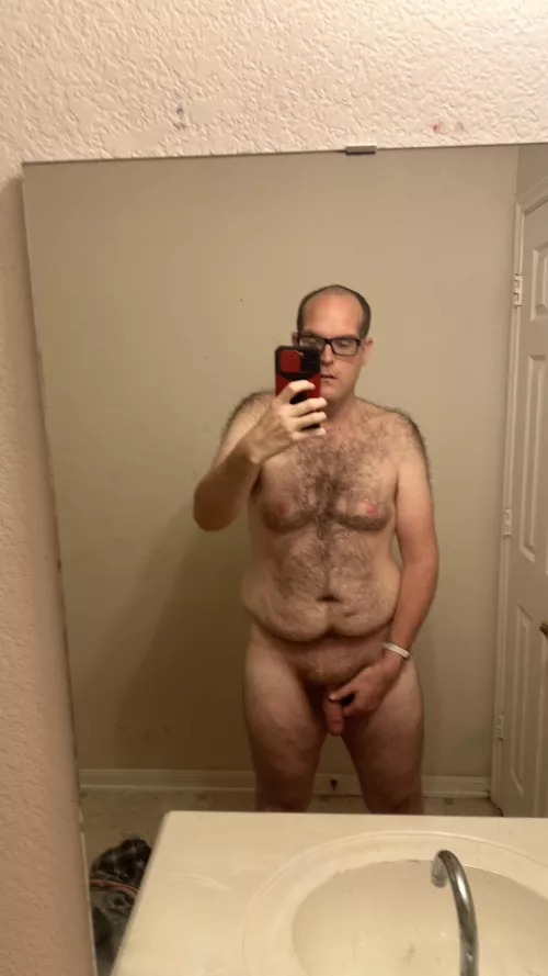 (41) Daddy showing off all of his hair