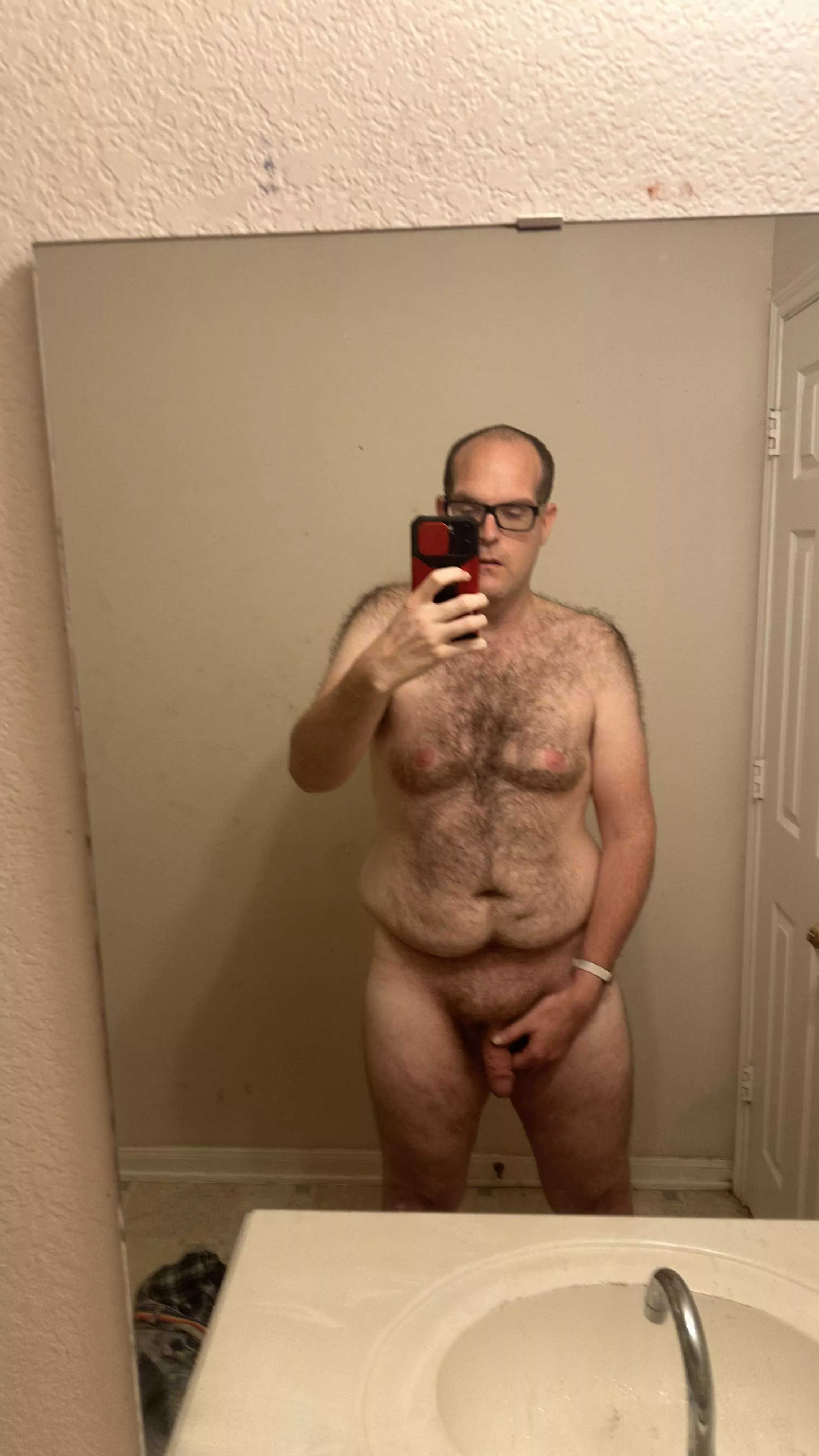 (41) Daddy showing off all of his hair