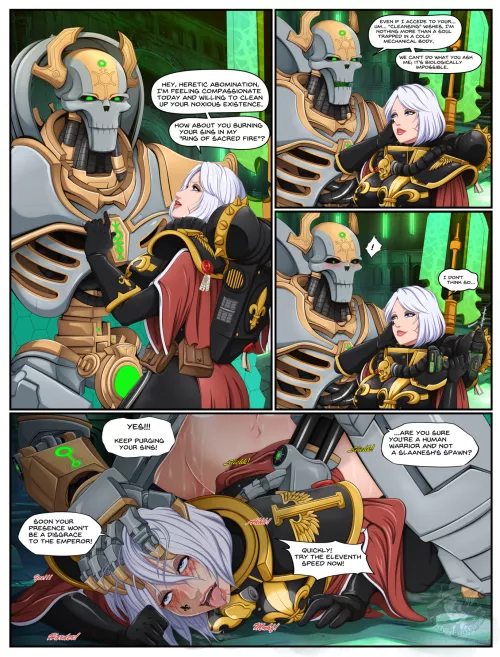 A heretic alliances with the overlord (Lady-Fantasma) [Warhammer 40,000]