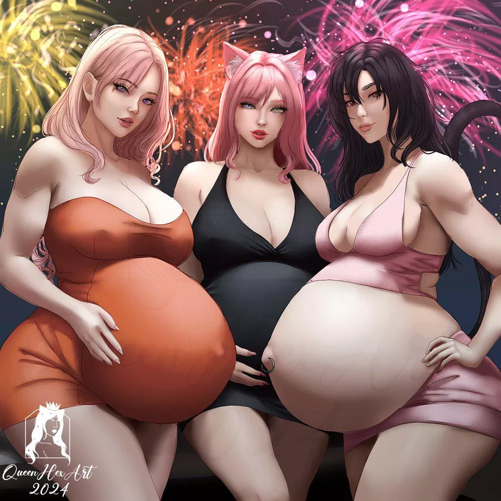 A Very Belated New Years Art (@QueenHexArt)