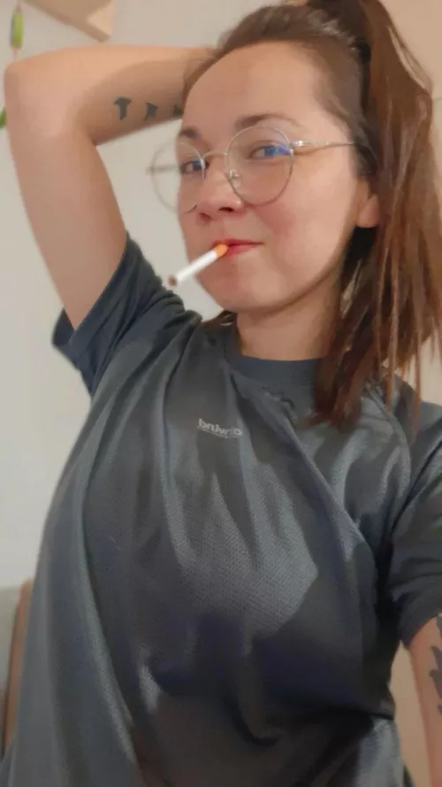 After the gym I couldn't resist smoking one lol
