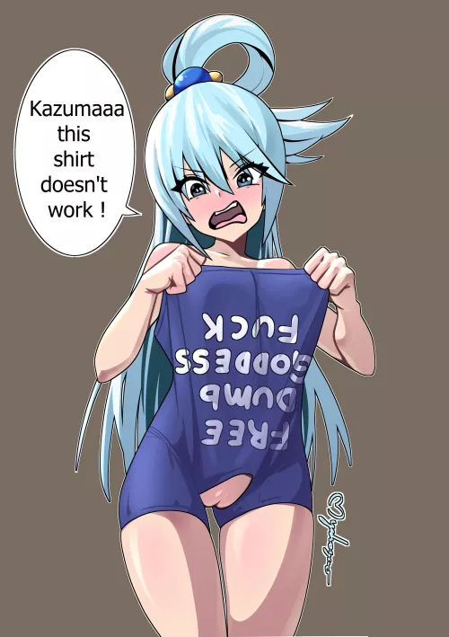 Aqua's new shirt!