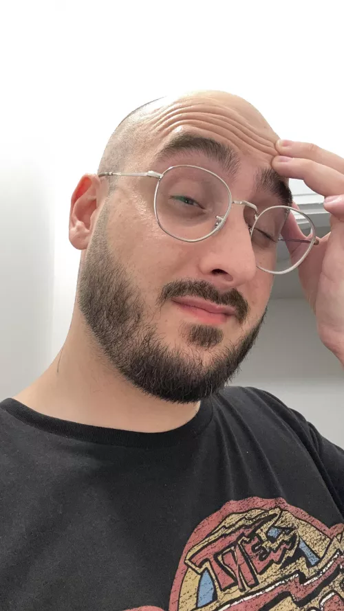 Baldie had a terrible day at his new job 😅