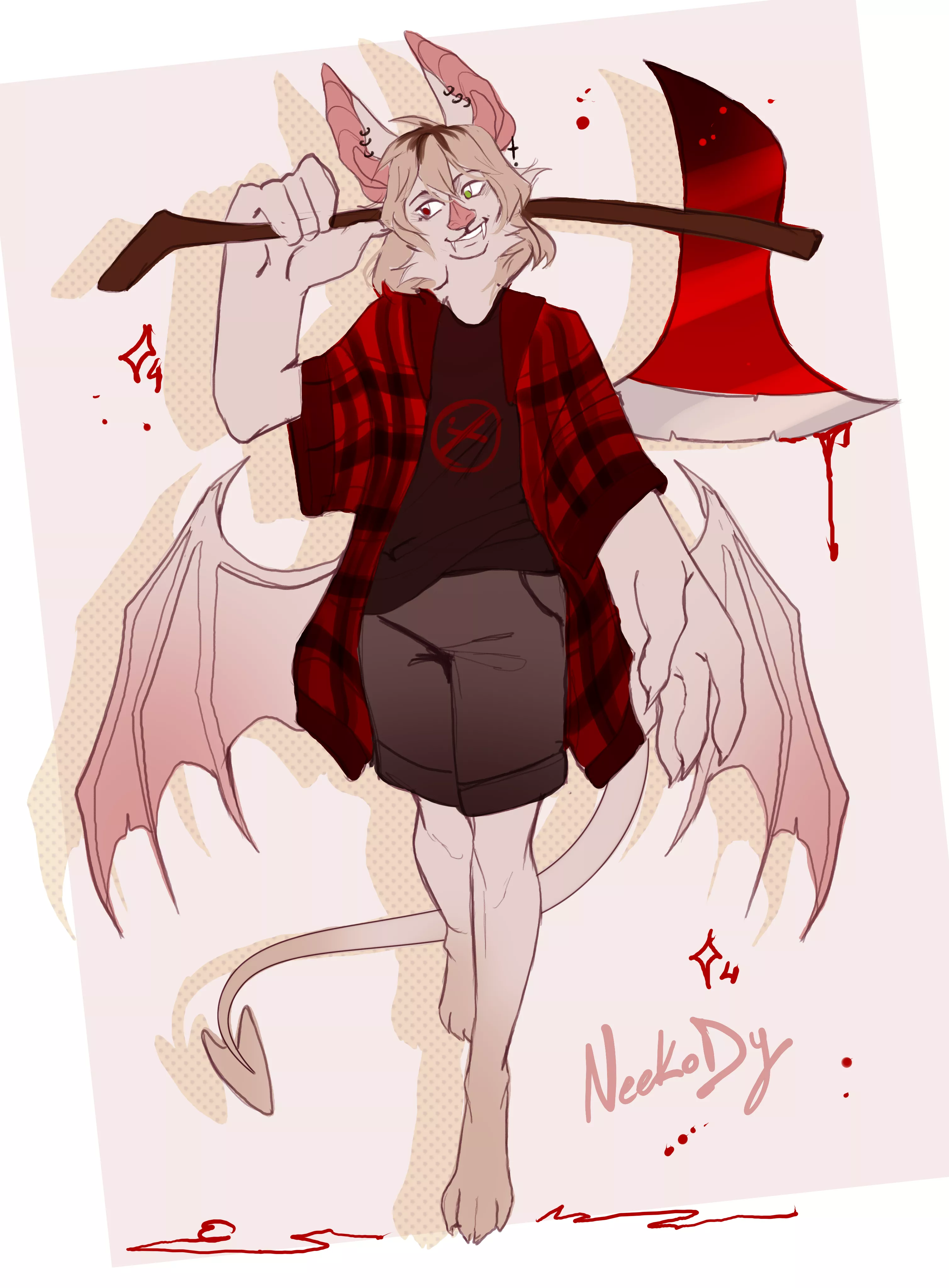 Bat 🦇 (Art by me)