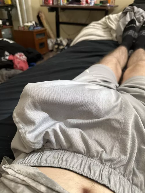 Bursting out of my shorts ;)