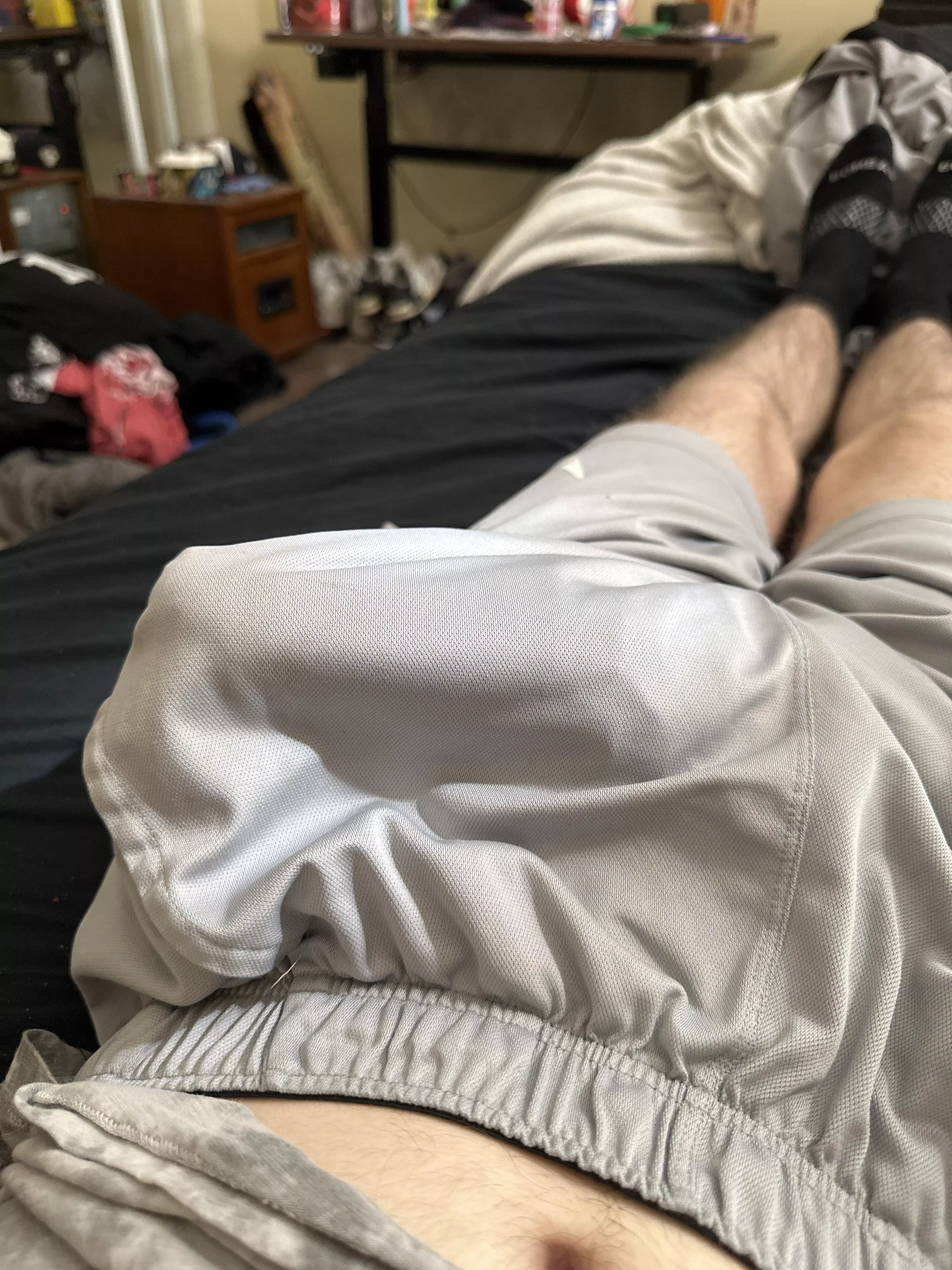 Bursting out of my shorts ;)