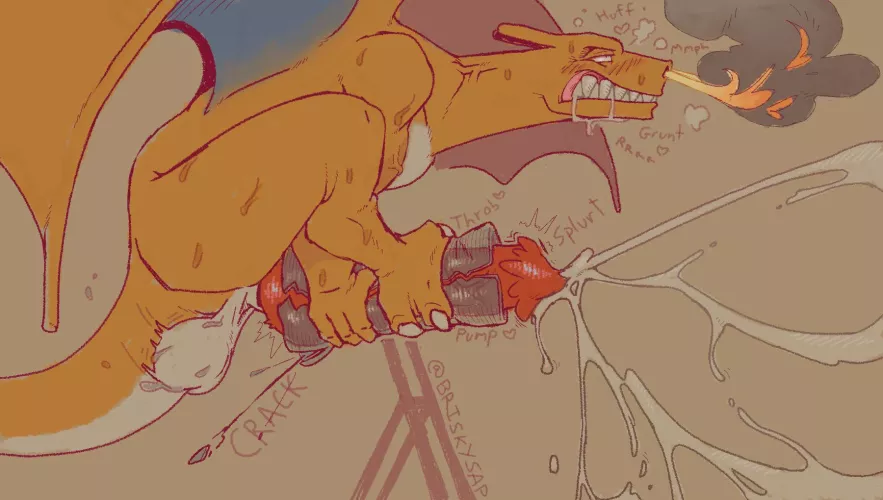 Charizard Used Eruption (briskysap)
