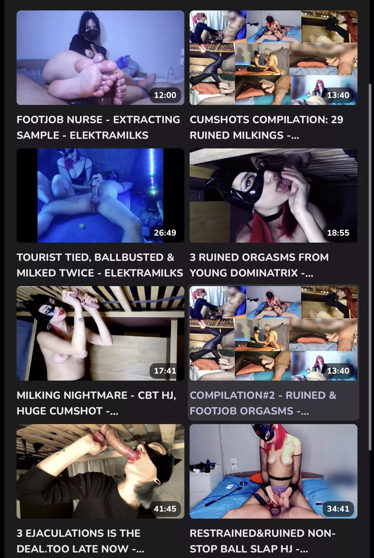 Does anyone have any of these videos?