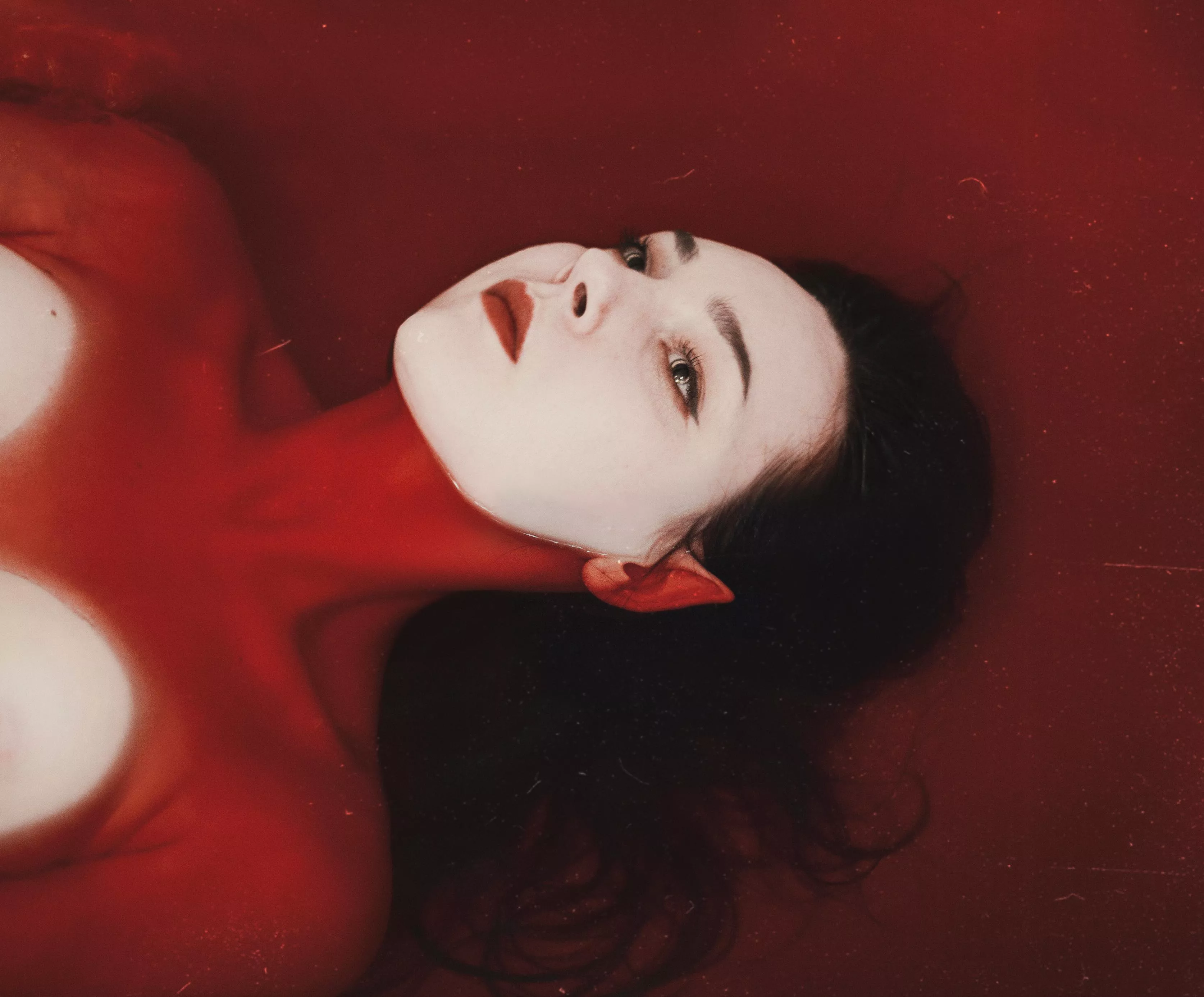 Elizabeth Bathory in her bath (self-portrait) 
