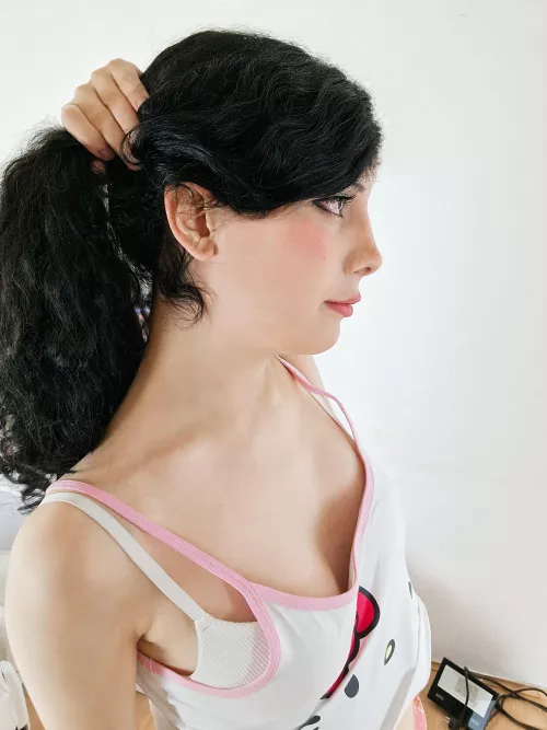 first time using makeup after surgery 😊💗