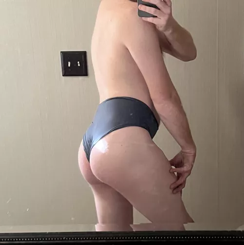 Found my friends moms underwear at her house