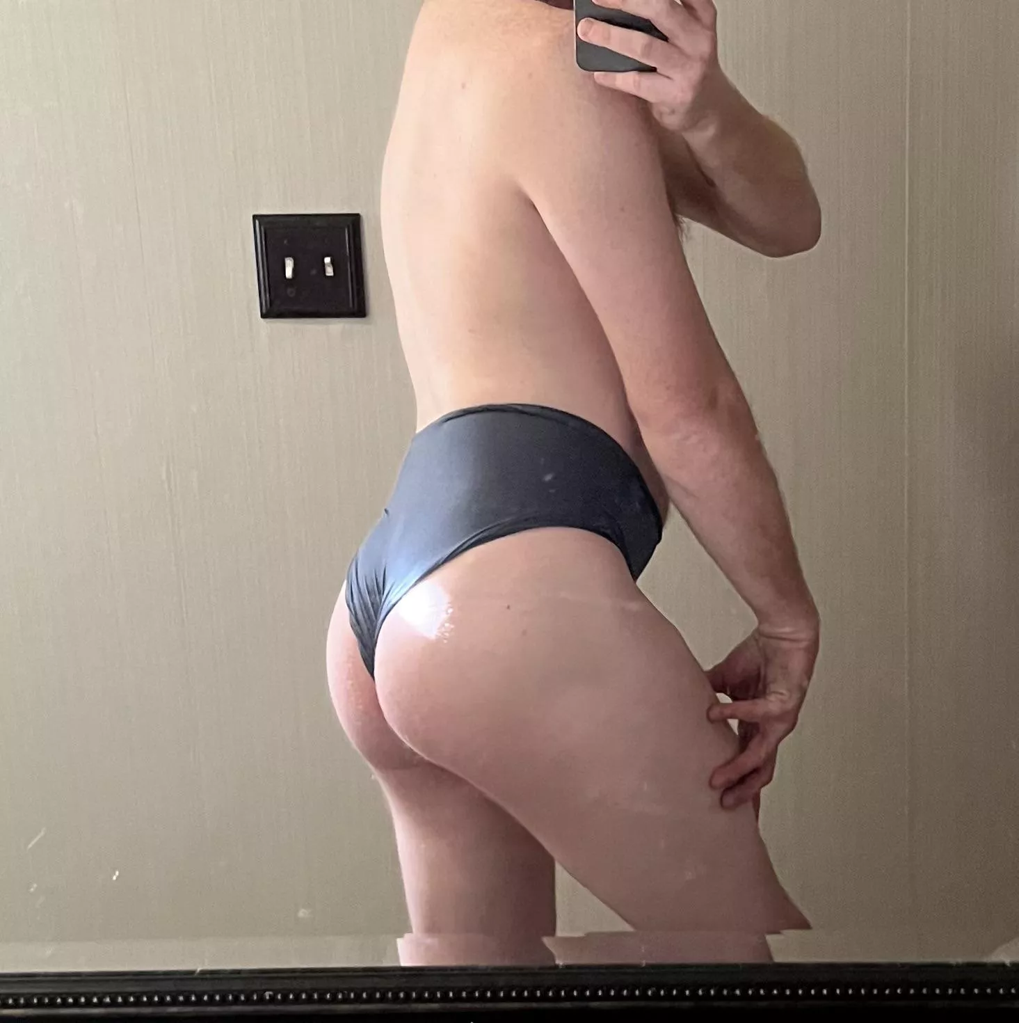 Found my friends moms underwear at her house