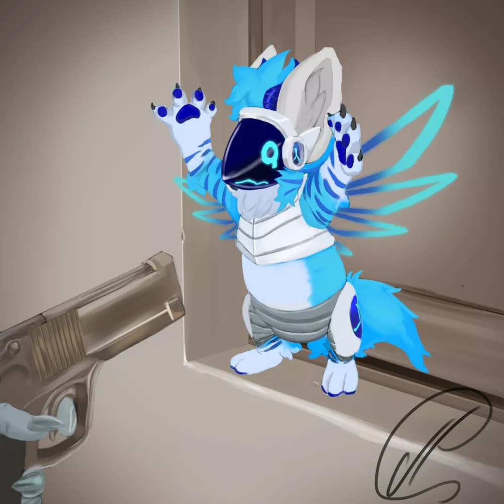 hands up!!! ych $10 (3 slots open)