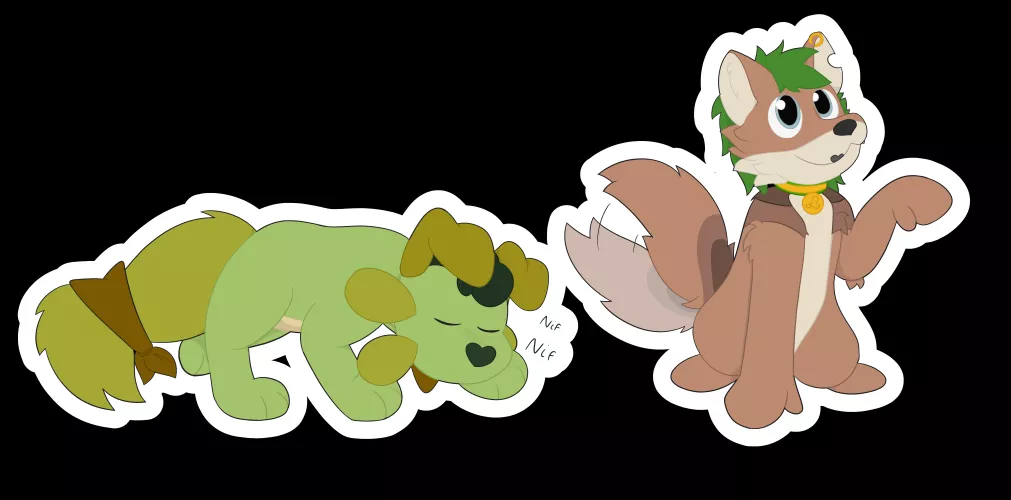 I smell some others green dog around this subreddit (art by me)