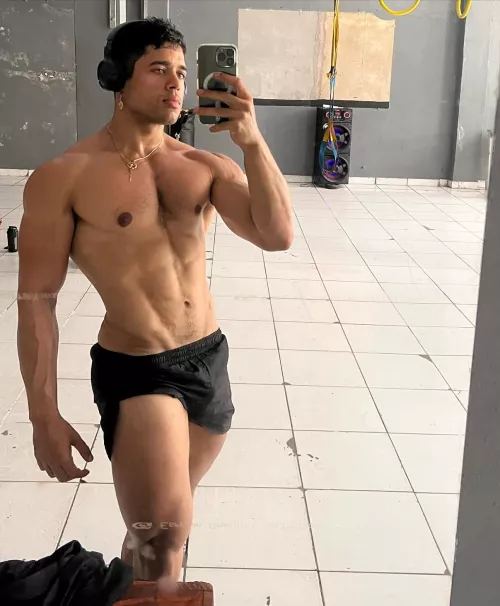 I started liking some of the gym selfies