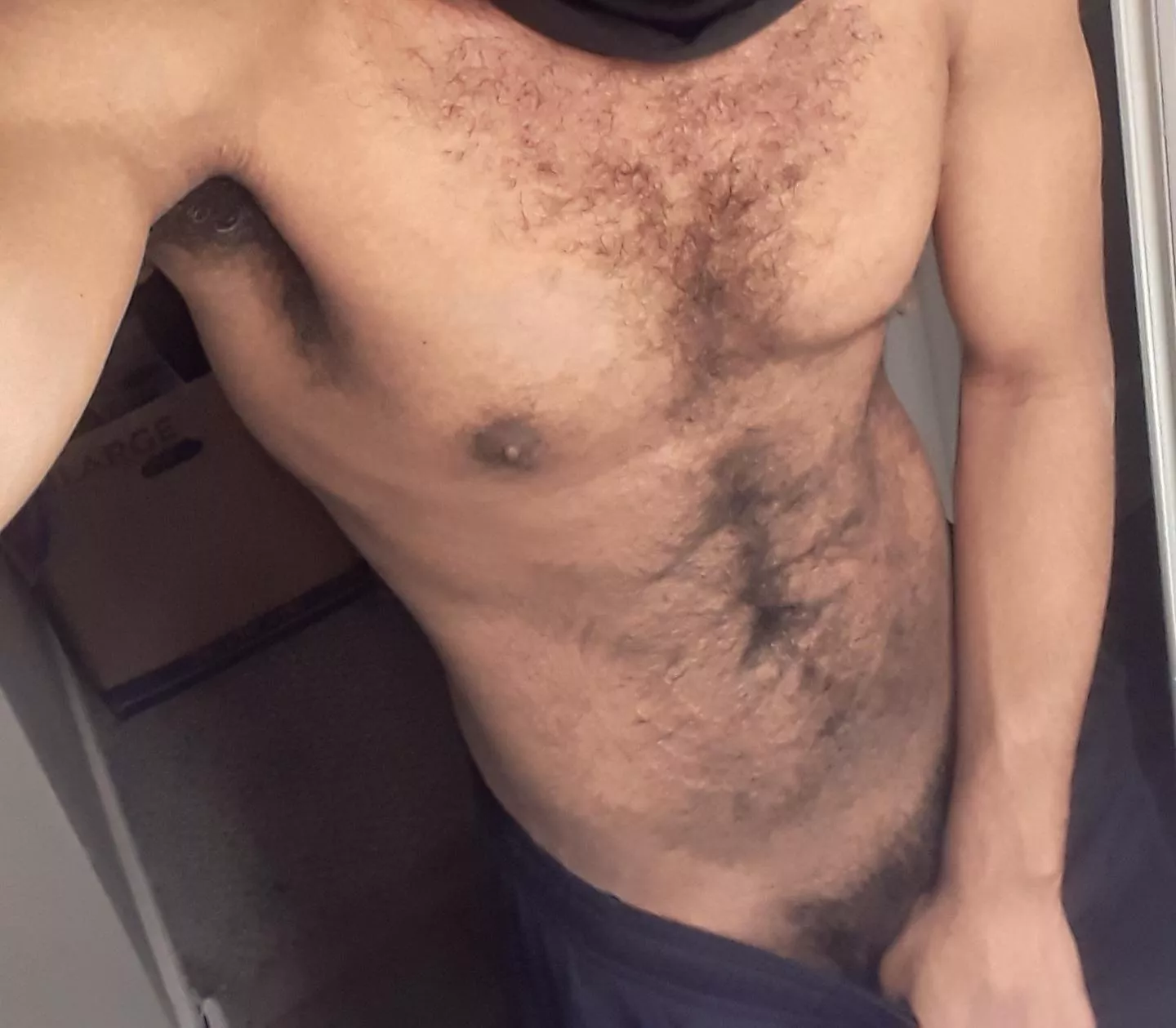  if only i had more of a  hairy chest 