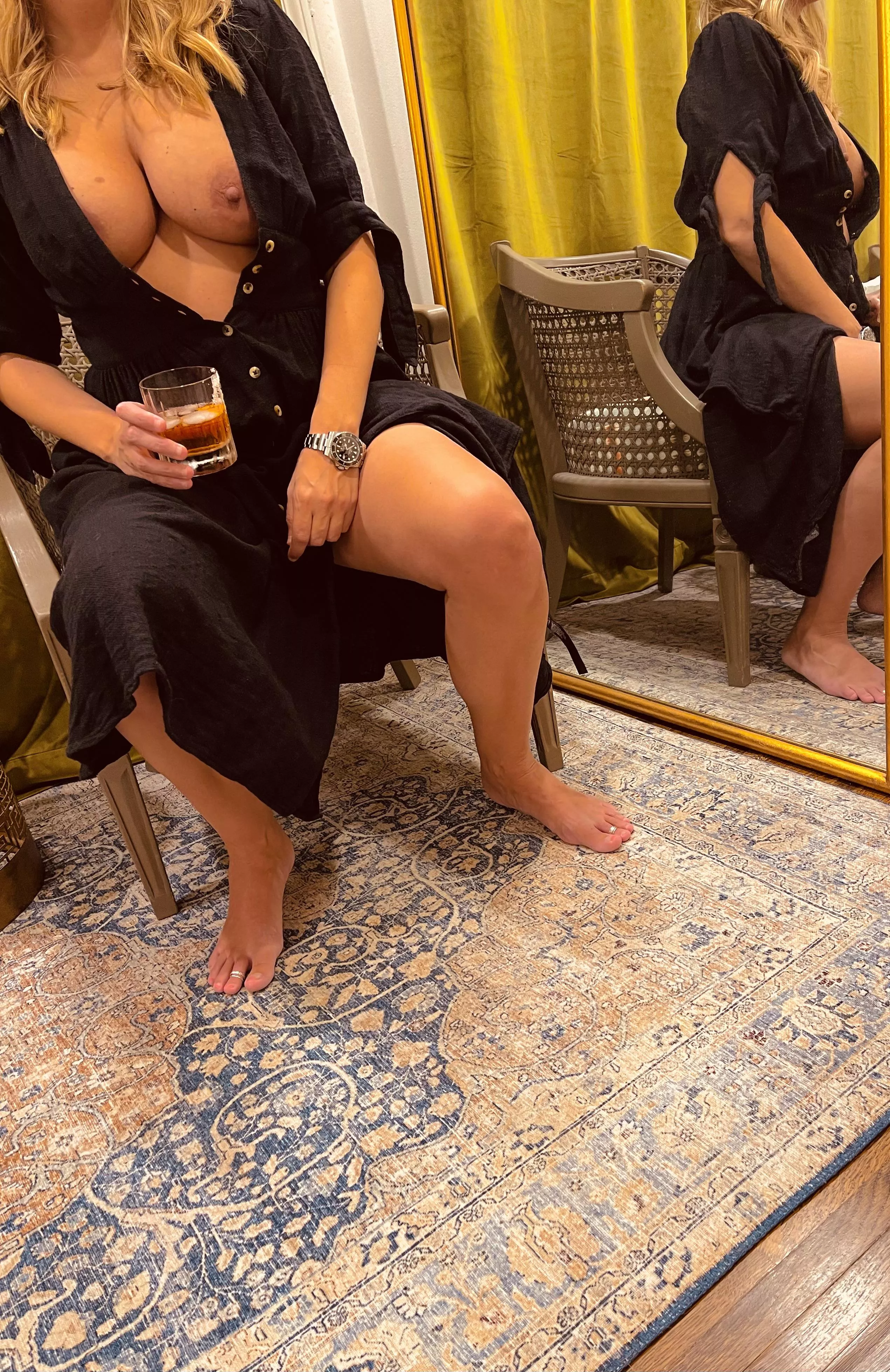 Is this dress getting old?