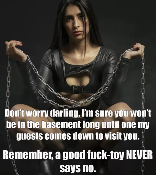 It’s hard to say no when your mouth is full though… 