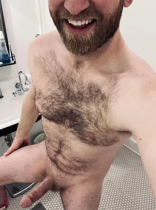 I’ve been told women prefer shaved men. Dammit.