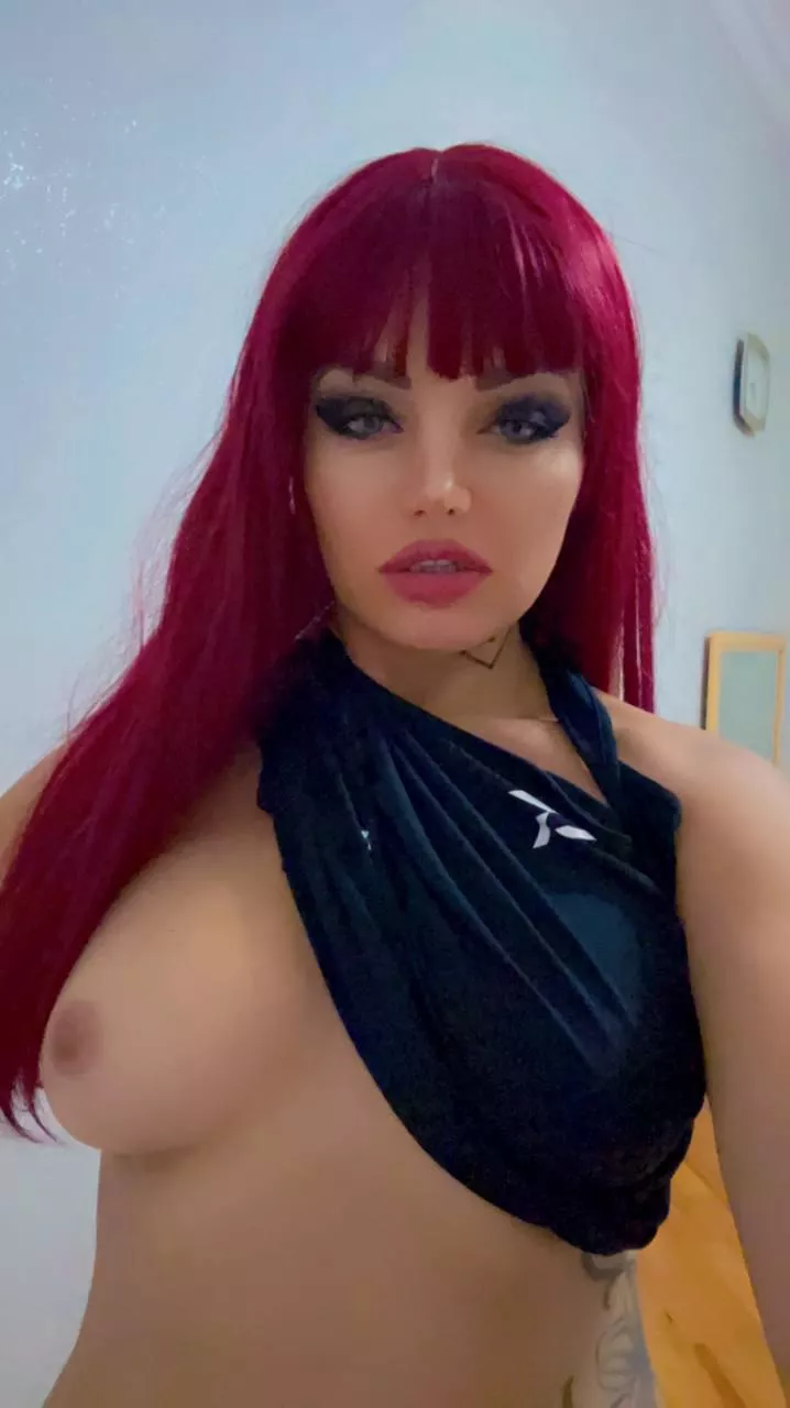 Letting her out to breathe