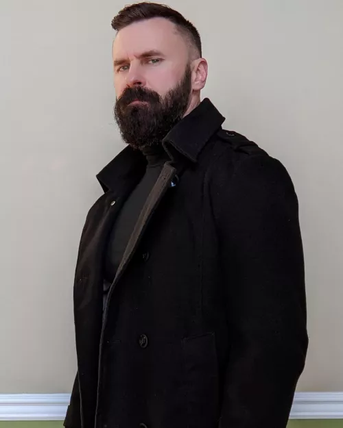 Look gruff but actually squeezable fluff