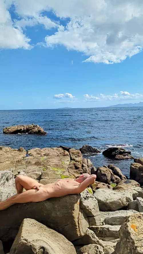 Looking across the straitof Gibraltar 