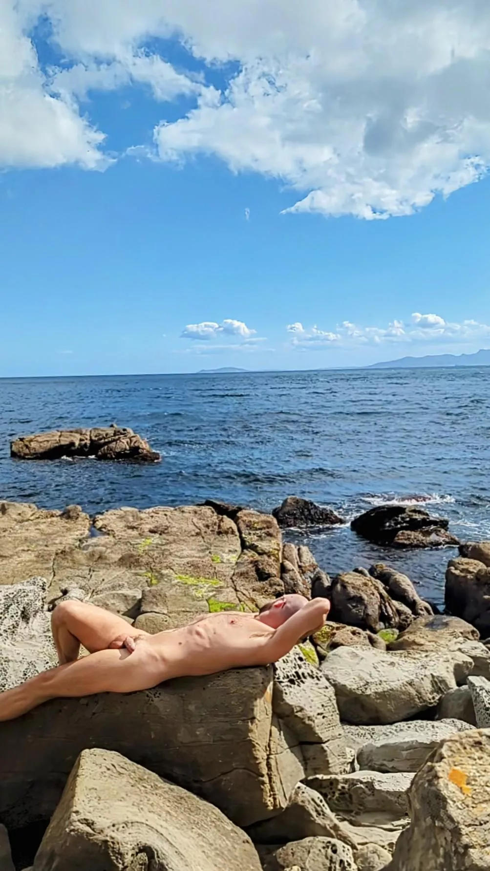 Looking across the straitof Gibraltar 