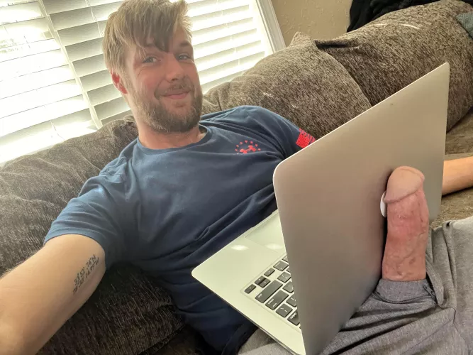 Morning wood comes in handy