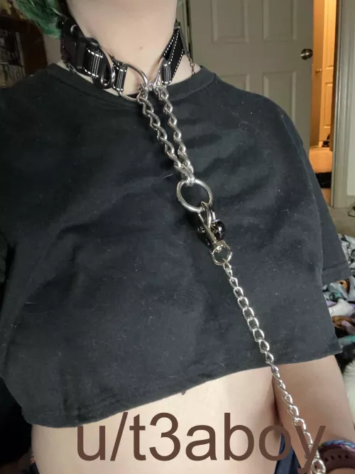 oh nooo don’t pull my collar oh nooo what would i ever dooo