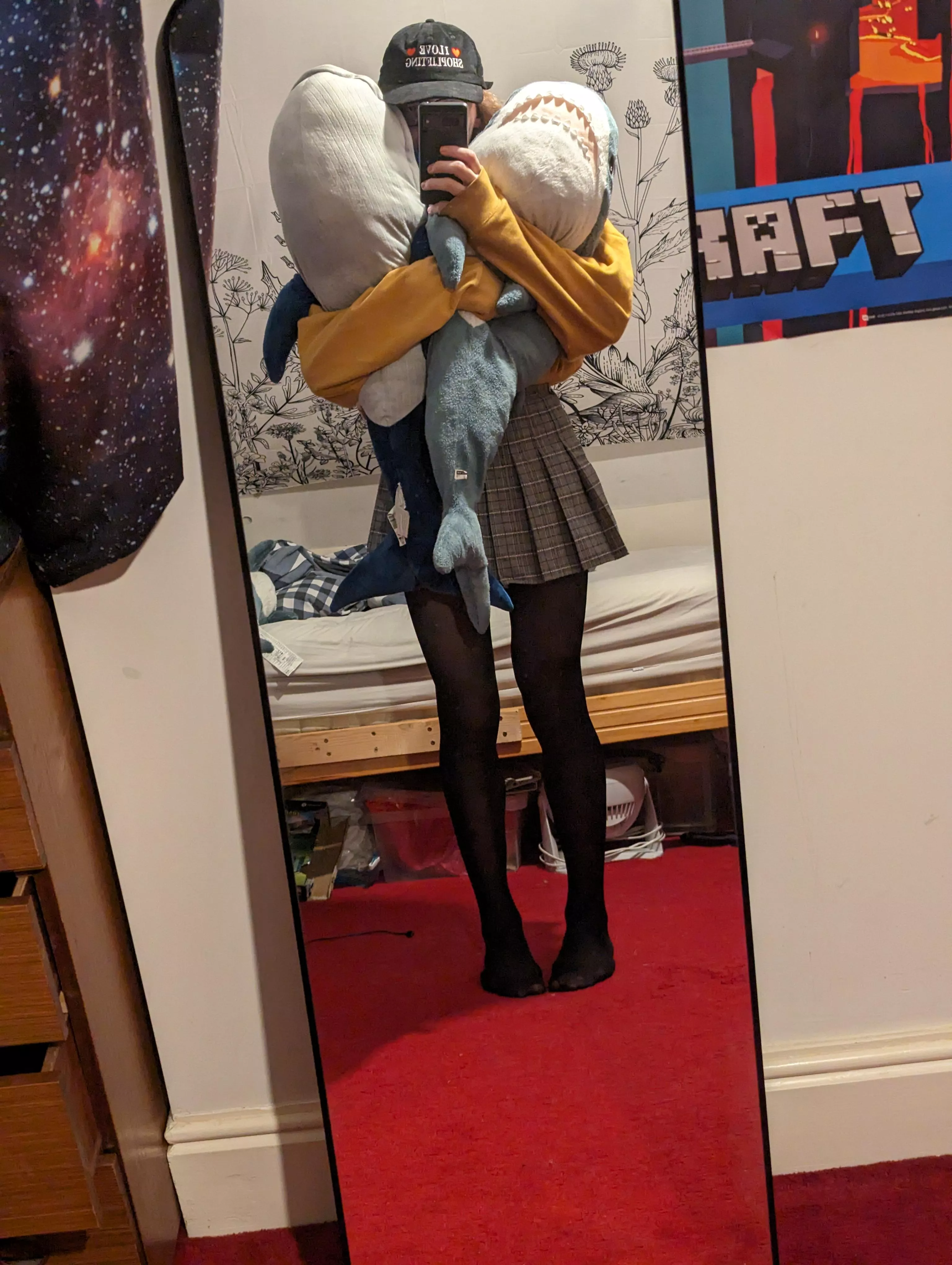 Silly sharks they're covering my outfit :3