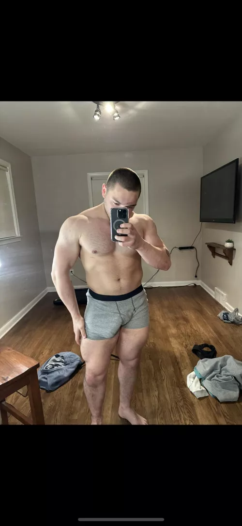 Someone said I look small in my grey ones 🥺