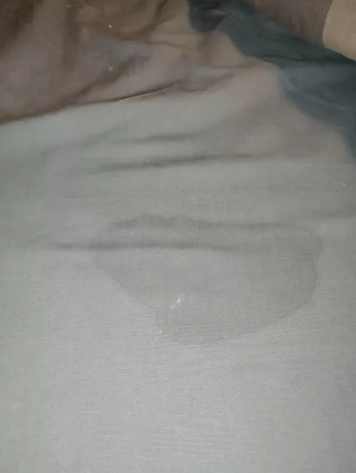 Squirt spot after yesterday's fun :)